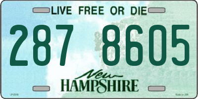 NH license plate 2878605