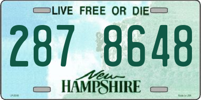 NH license plate 2878648
