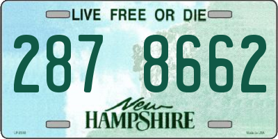 NH license plate 2878662