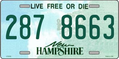 NH license plate 2878663
