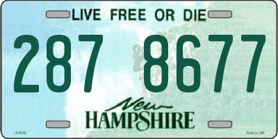 NH license plate 2878677