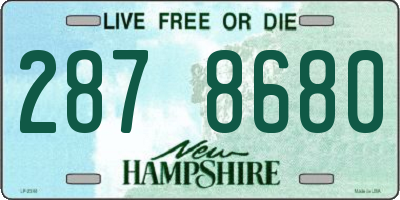 NH license plate 2878680