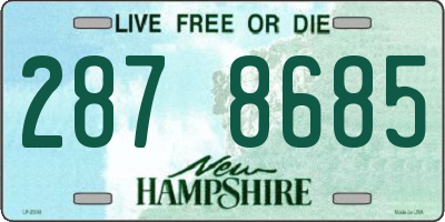 NH license plate 2878685