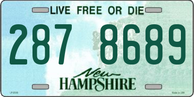 NH license plate 2878689