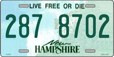 NH license plate 2878702