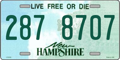 NH license plate 2878707