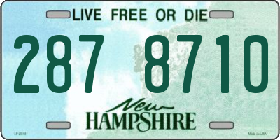 NH license plate 2878710