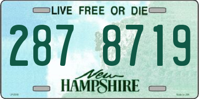 NH license plate 2878719