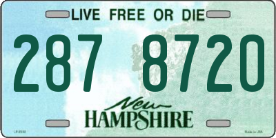 NH license plate 2878720
