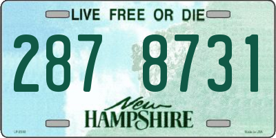 NH license plate 2878731