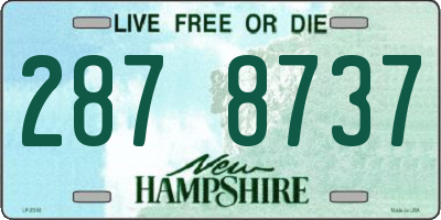 NH license plate 2878737