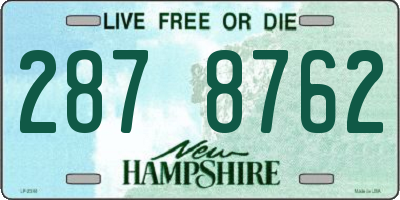 NH license plate 2878762