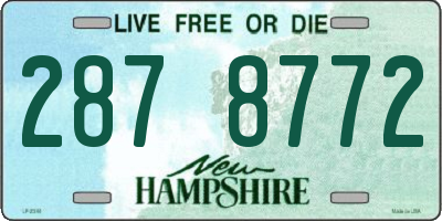 NH license plate 2878772