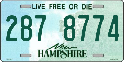 NH license plate 2878774