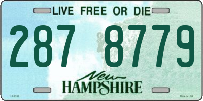NH license plate 2878779
