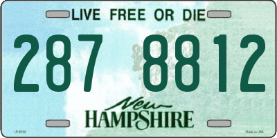 NH license plate 2878812