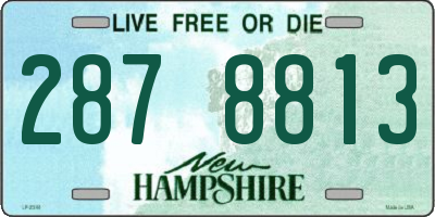 NH license plate 2878813