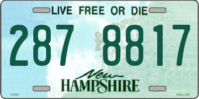 NH license plate 2878817