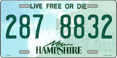NH license plate 2878832