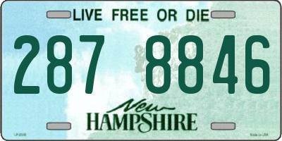 NH license plate 2878846