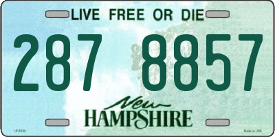 NH license plate 2878857