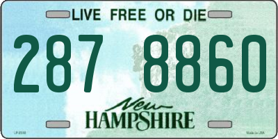 NH license plate 2878860