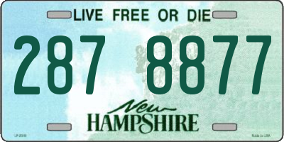 NH license plate 2878877