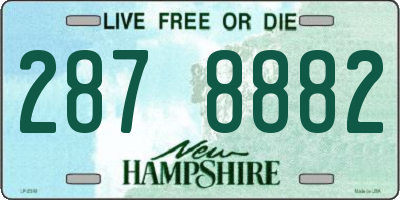 NH license plate 2878882