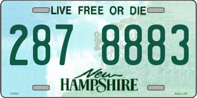 NH license plate 2878883