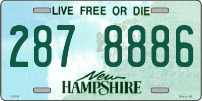 NH license plate 2878886