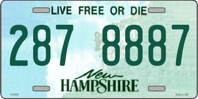 NH license plate 2878887