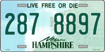 NH license plate 2878897