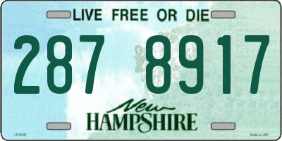 NH license plate 2878917