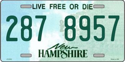NH license plate 2878957