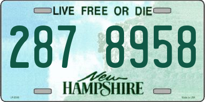 NH license plate 2878958