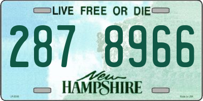 NH license plate 2878966