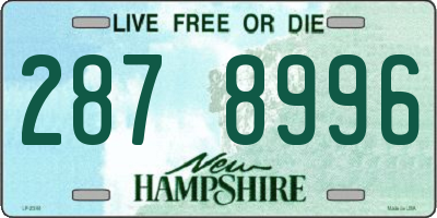 NH license plate 2878996