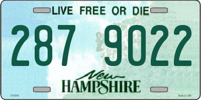 NH license plate 2879022