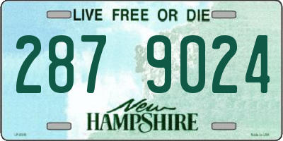 NH license plate 2879024