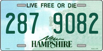 NH license plate 2879082