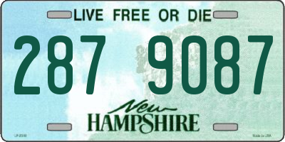 NH license plate 2879087