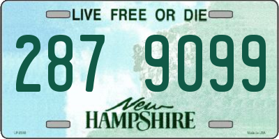 NH license plate 2879099