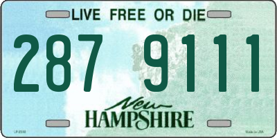 NH license plate 2879111