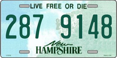 NH license plate 2879148