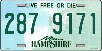 NH license plate 2879171