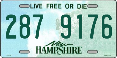 NH license plate 2879176