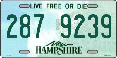 NH license plate 2879239