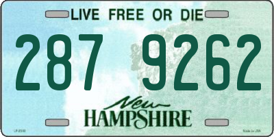 NH license plate 2879262