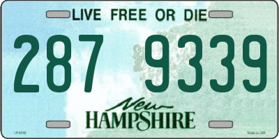 NH license plate 2879339