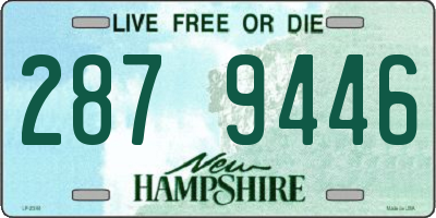 NH license plate 2879446